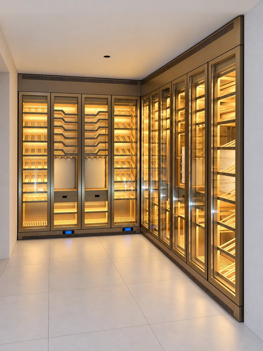 Climate-Controlled Wine Cabinets