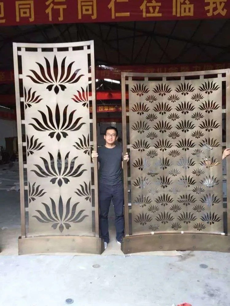 14.Real Cooper Partition After Antique Surface treatments