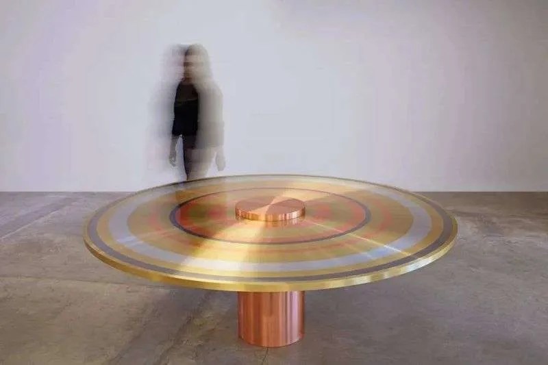 metal table