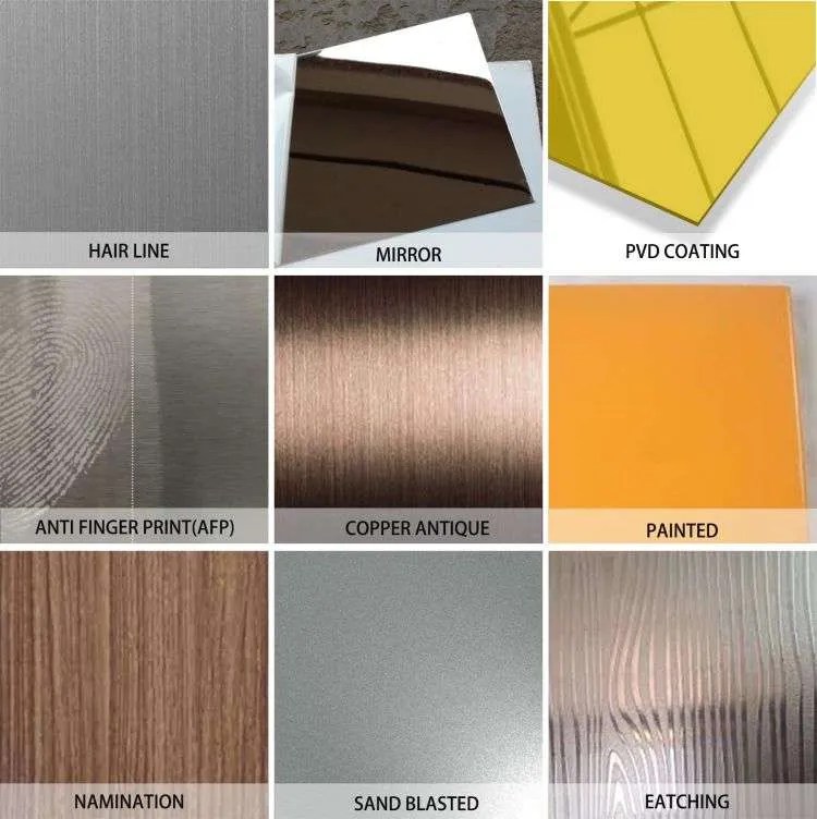 8.Surface Treatments of Stainless Steel Divider