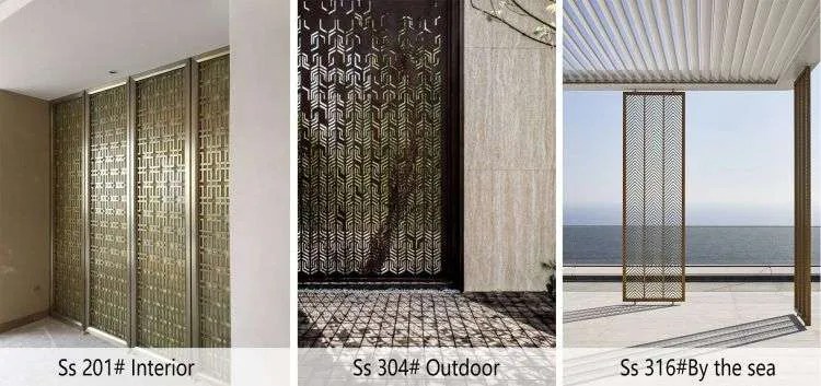 38.The Difference Application Scenarios Of SS201 SS304 SS316