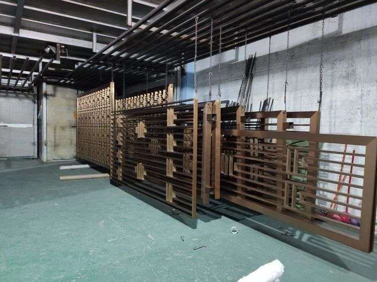 4.Source LMC Metal Stainless Steel Tube Partition after electroplating