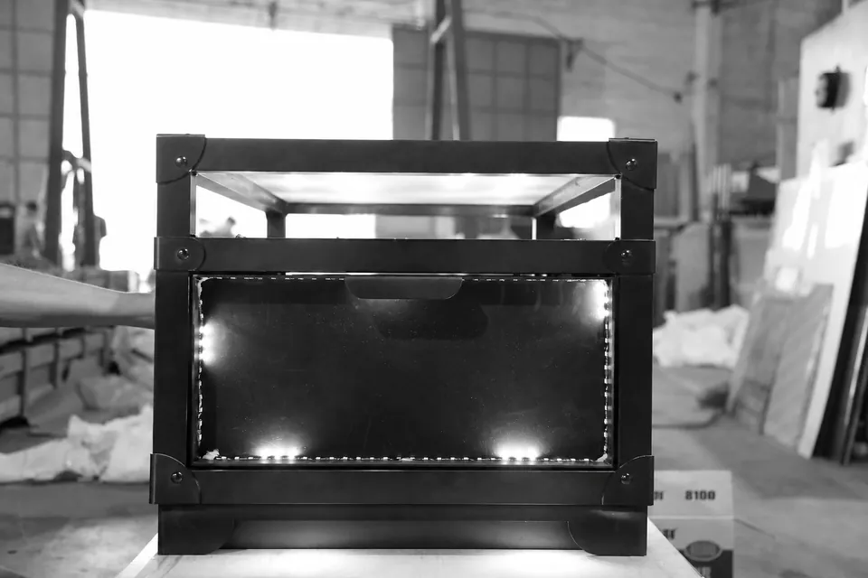Workshop fabrication record 1 for Superface Bar.
