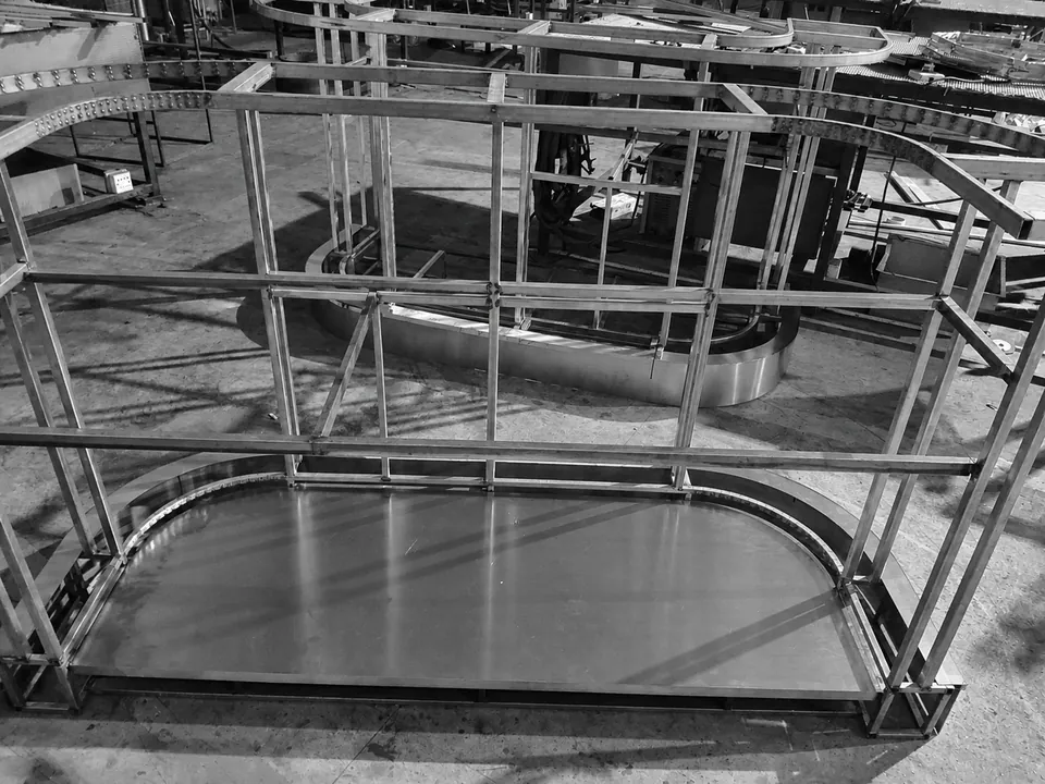Workshop fabrication record 2 for Superface Bar.