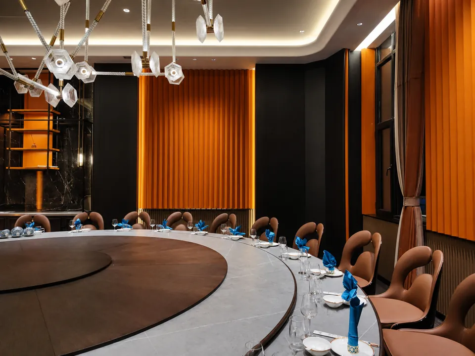 Completed view 3 for Shangri-La Jinfuyuan Dining Project.