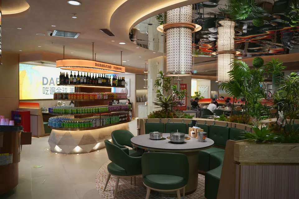 Xining Dabaojiao Restaurant — completed project photograph.
