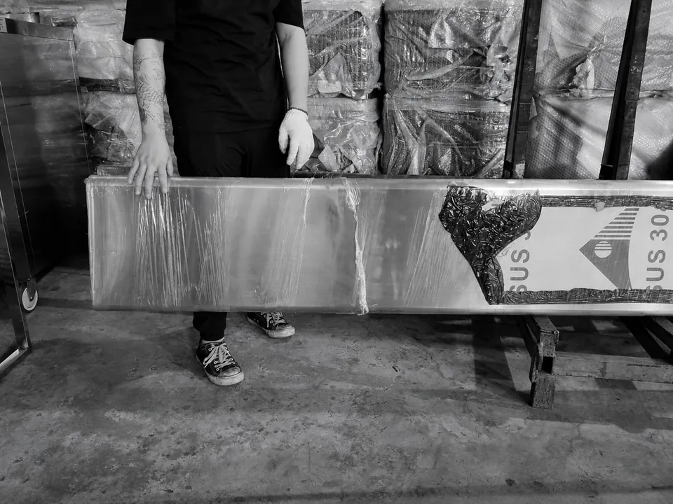 Workshop fabrication record 1 for Hengyang Sales Centre.