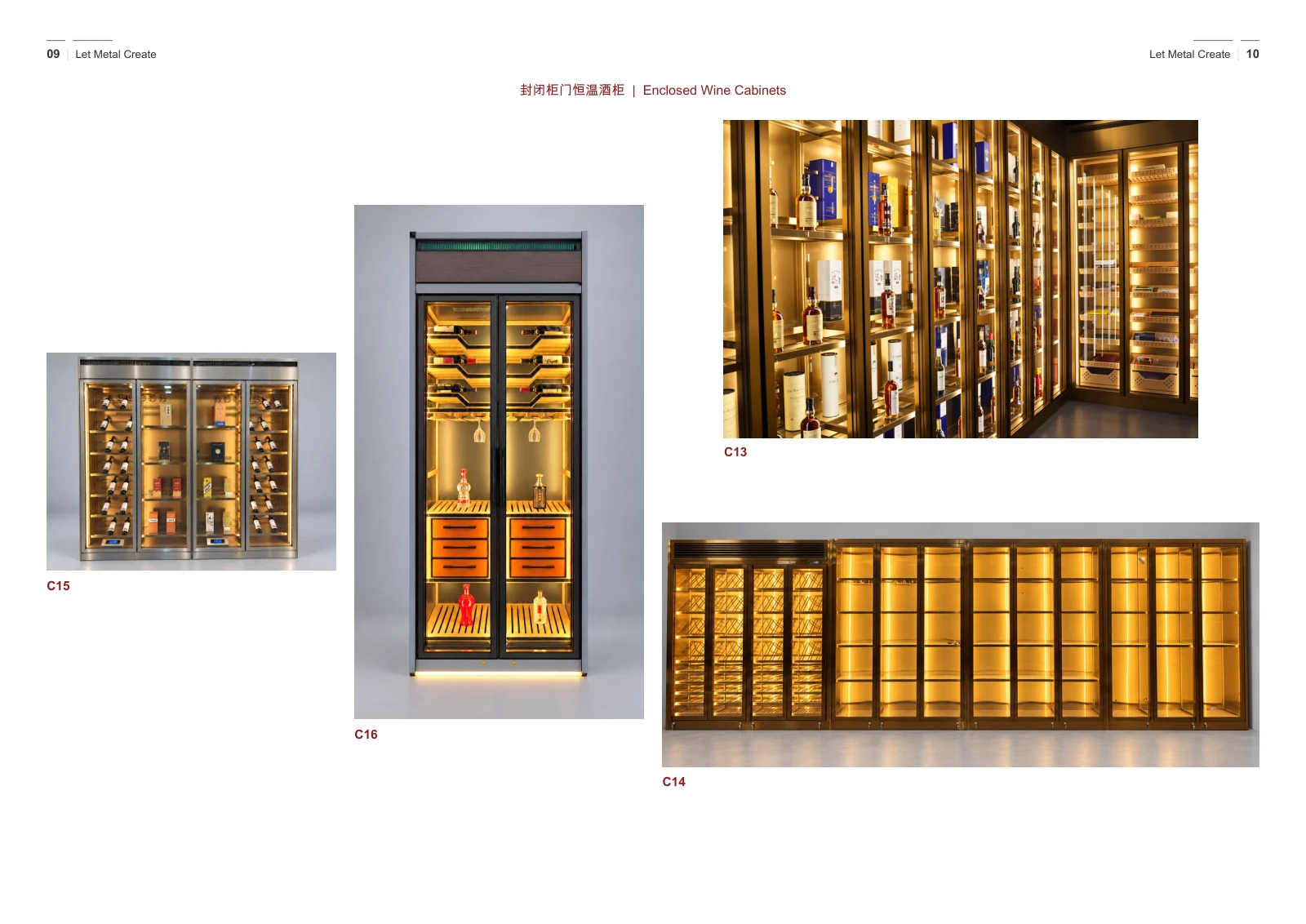 LMC-CAT-13A catalog, printed pages 09–10