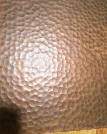 Hand-Hammered Finishes